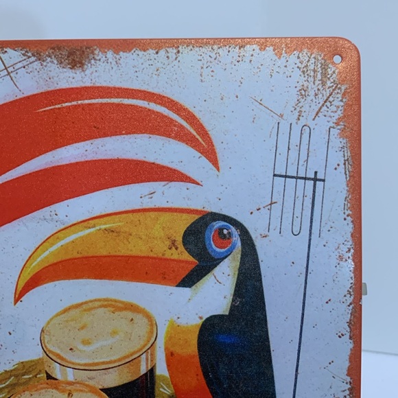 GUINNESS TIME Sign metal 12” by 8” - Picture 3 of 10